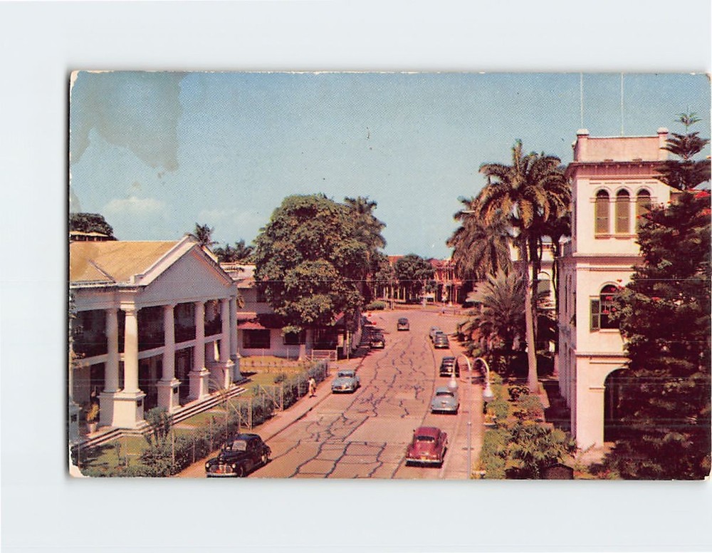 Postcard View of Cristobal Canal Zone Pamana
