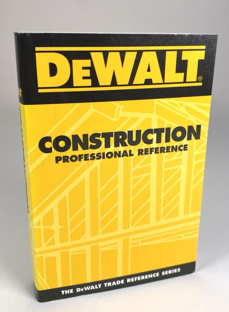 DEWALT Construction Professional Reference (DEWALT Series) - Paperback - GOOD