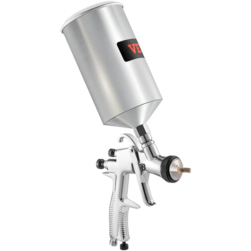 LVLP Air Spray Gun - High Performance Gravity Feed Paint Sprayer with Stainless