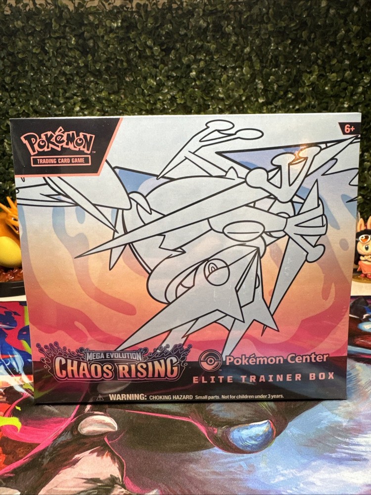 Pokemon Chaos Rising Pokemon Center ETB Elite Trainer Box IN HAND