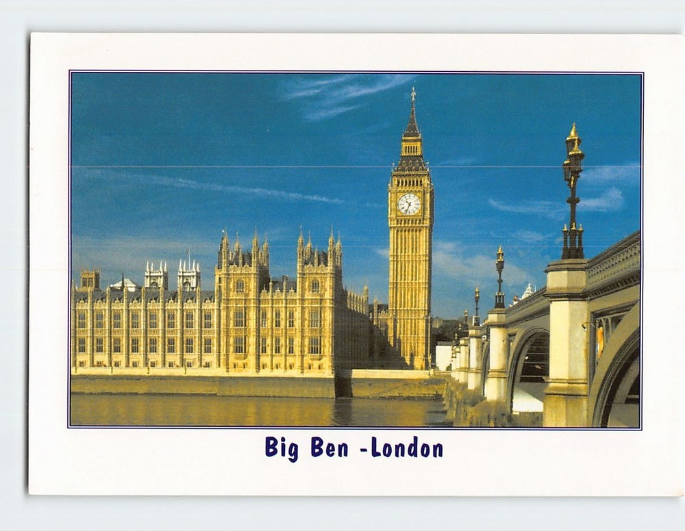 Postcard Big Ben London England