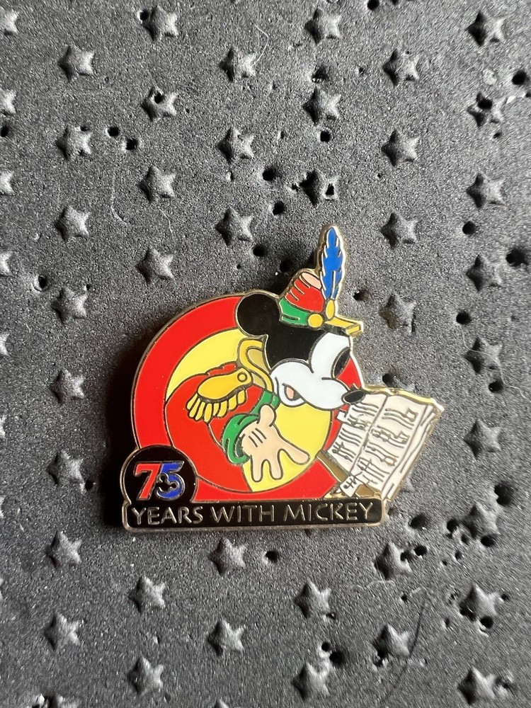Disney Trading Pin Mickey Band Concert 75th Anniversary WDW Limited Edition