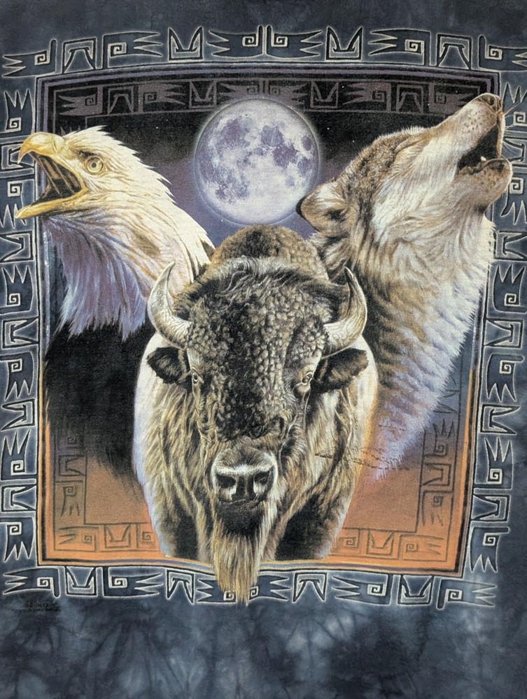 The Mountain Mens T-shirt Vintage 2005 Blue 