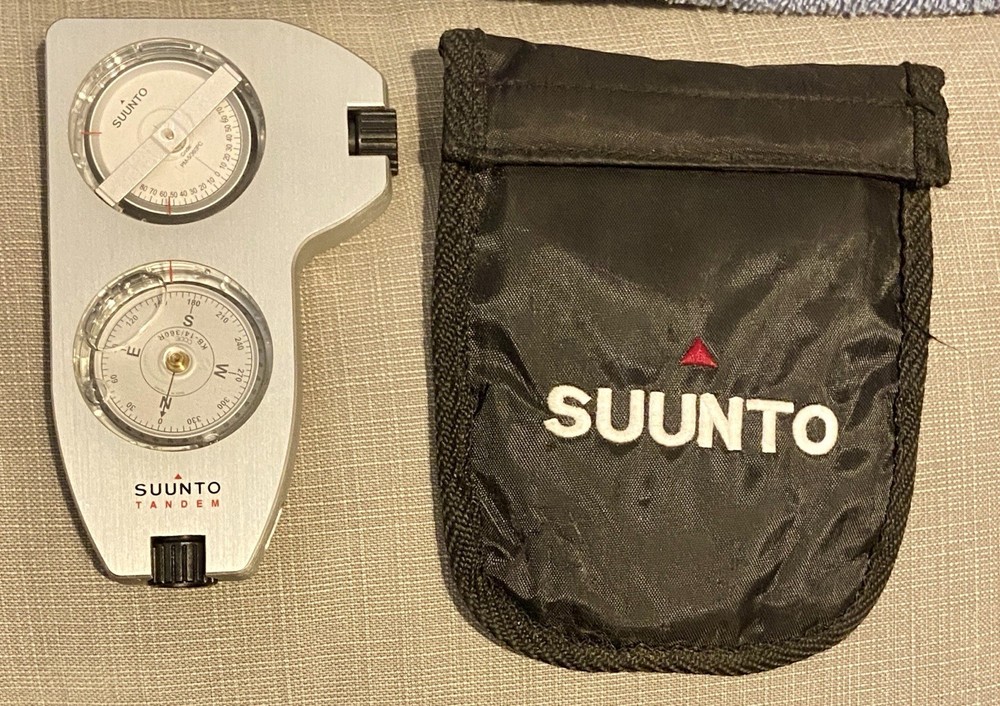 Suunto Tandem Clinometer Compass with Soft Bag