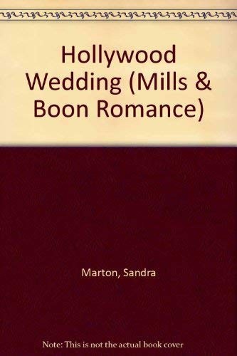 Hollywood Wedding (Mills & Boon Romance) by Marton, Sandra Paperback / softbackFREE US DELIVERY | ISBN: 0263794237 | Quality Books