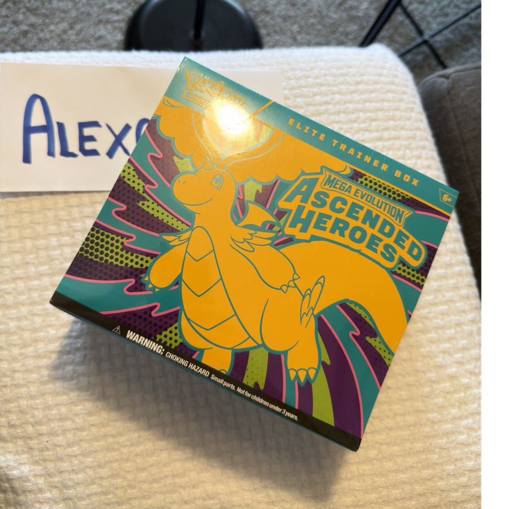 Pokemon TCG - Ascended Heroes - Elite Trainer Box (ETB) - BRAND NEW/SEALED