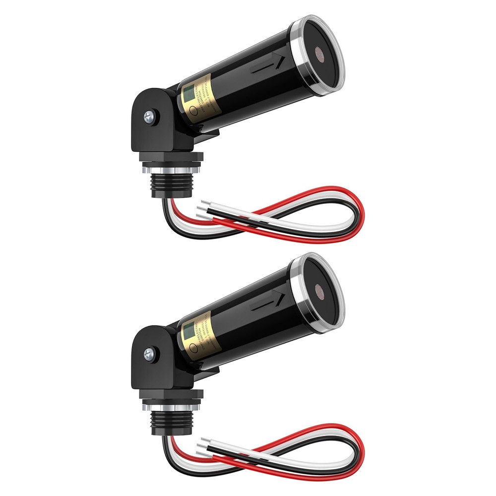 Dusk to Dawn Light Sensor Photocell Outdoor Switch 120VAC 1000W Weatherproof