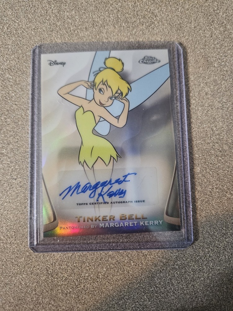 2025 Topps Chrome Disney Tinker Bell Auto Margaret Kerry AA-MK