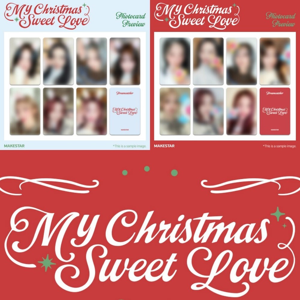 [PRE-ORDER] Dreamcatcher My Christmas Sweet Love Makestar POB PC