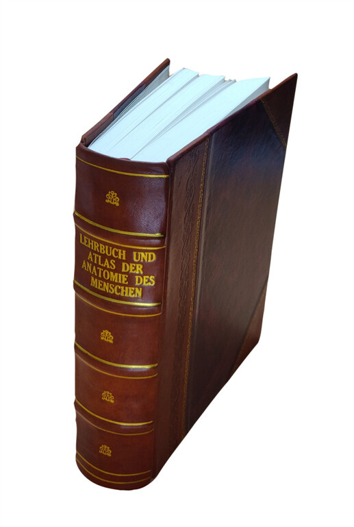 Leather Bound Anatomy Textbook and Atlas by Dr. Fr. Kopsch