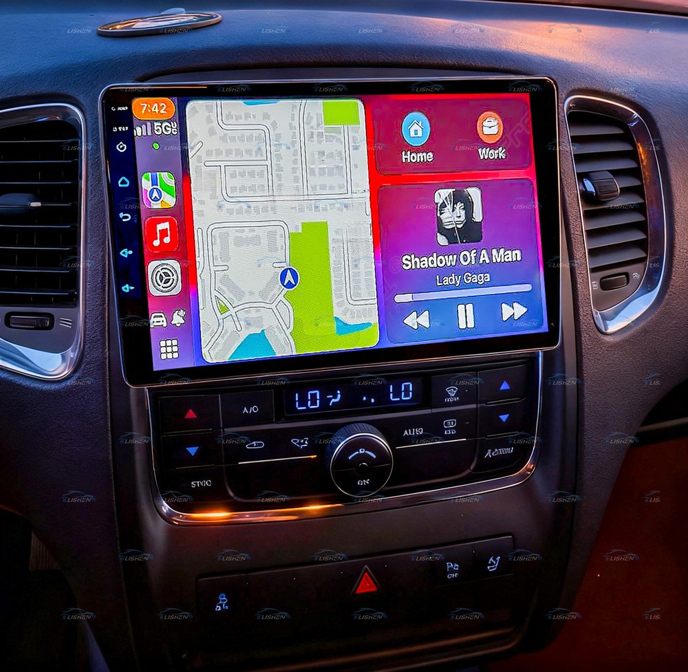 For 2011-2013 Dodge Durango Wifi CarPlay Car Radio GPS Stereo Android 15 2+32G