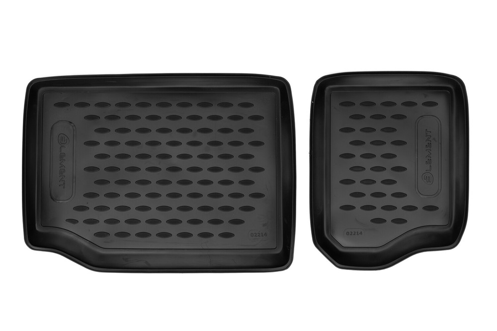 Accurate fit floor mats for SEAT Tarraco 2018-2022, SUV, series 3, 2 pcs-image