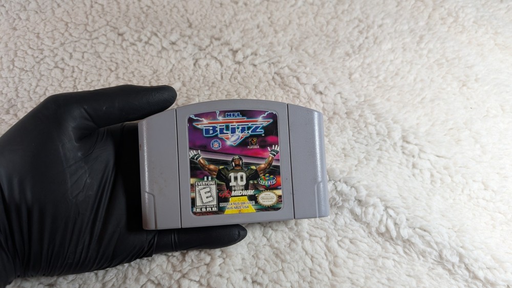 NFL Blitz (Nintendo 64, 1998) N64 Game - TESTED Authentic - Clean Label