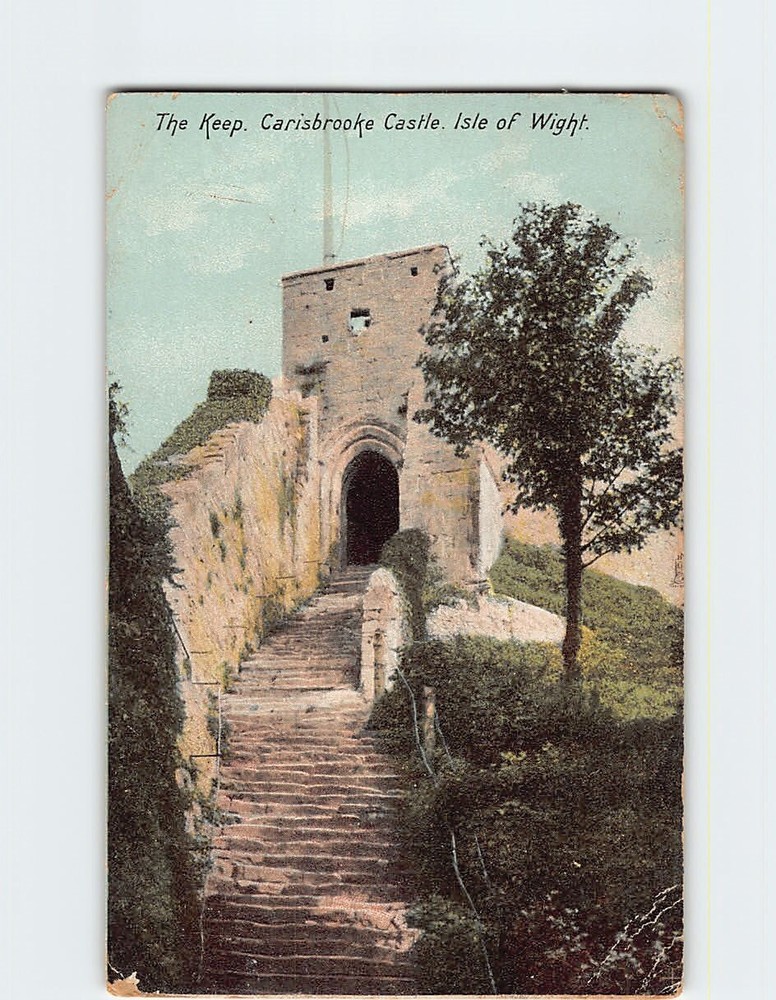 Postcard The Keep Carisbrooke Castle Isle of Wight England