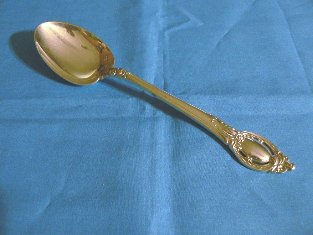 Reed & Barton Cameo Sterling Silver Oval Soup and Dessert Spoon