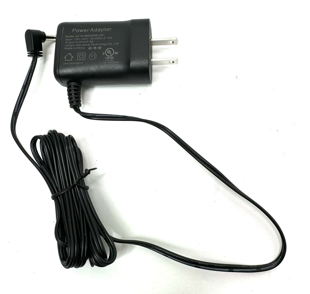 New AC Adapter Charger 6V 400 mA A318-060040W-US1 AT&T Cordless Phone System