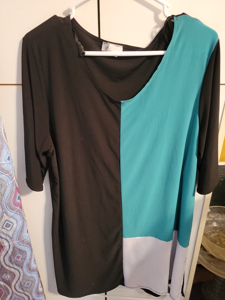 Plus Size 3XL Star Print Viocen Blouse for Women
