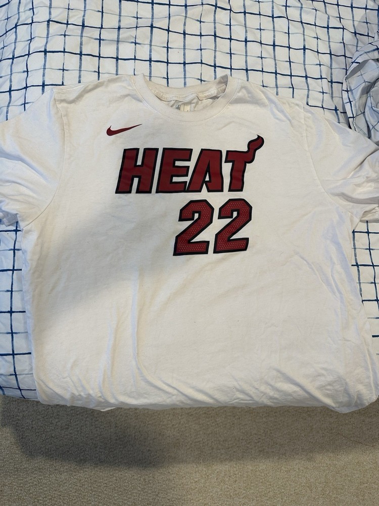 Nike - Miami Heat - JIMMY BUTLER - #22 - Player Jersey T Shirt - Men's XL