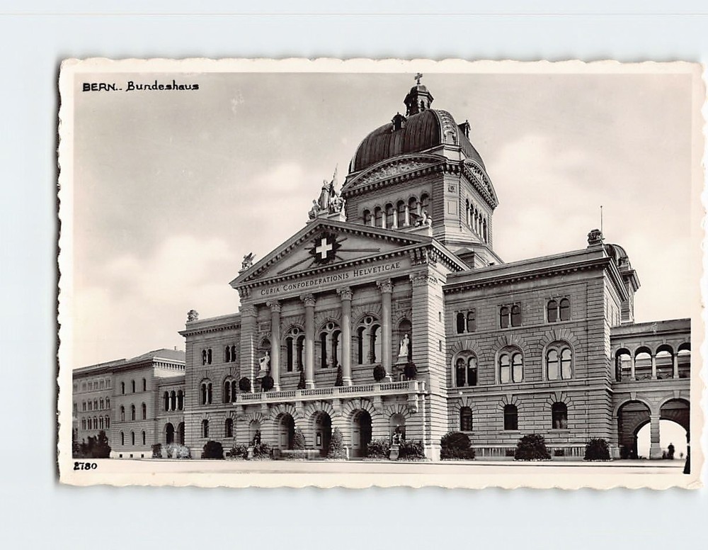 Postcard The Parliament Building Bern Switzerland