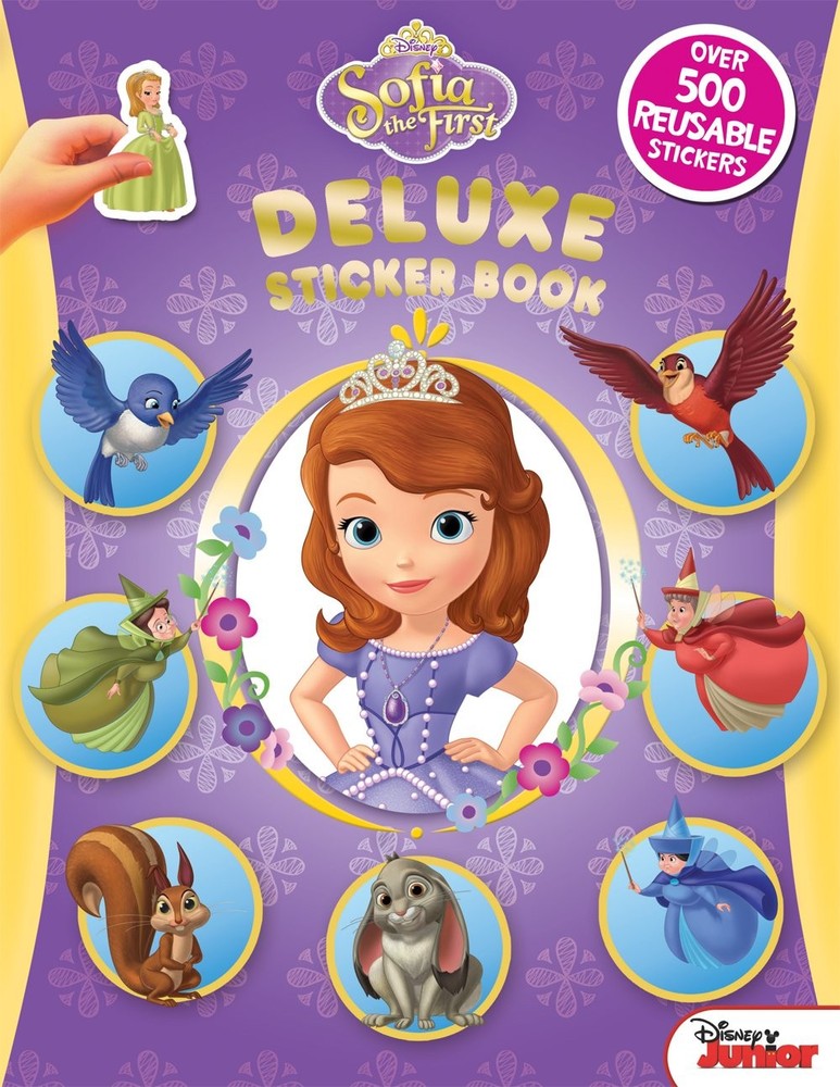 Disney Sofia the First Deluxe Sticker Book - paperback Phidal Publishing Inc...