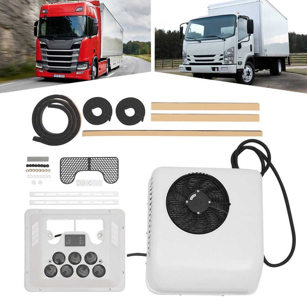 12V 6000BTU Split AC for Trucks Bus RV and Caravan Cooling  