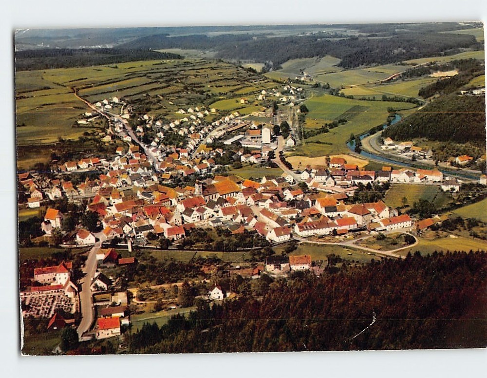 Postcard Aerial View Schmidmühlen Germany