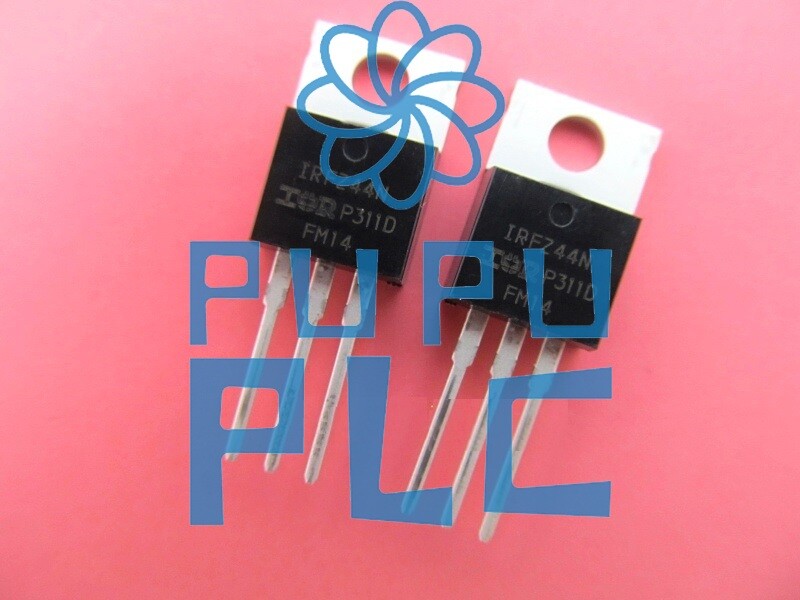 5PCS IRFZ44 IRFZ44N IR TO-220 N-Channel 49A 55V Transistor MOSFET NEW