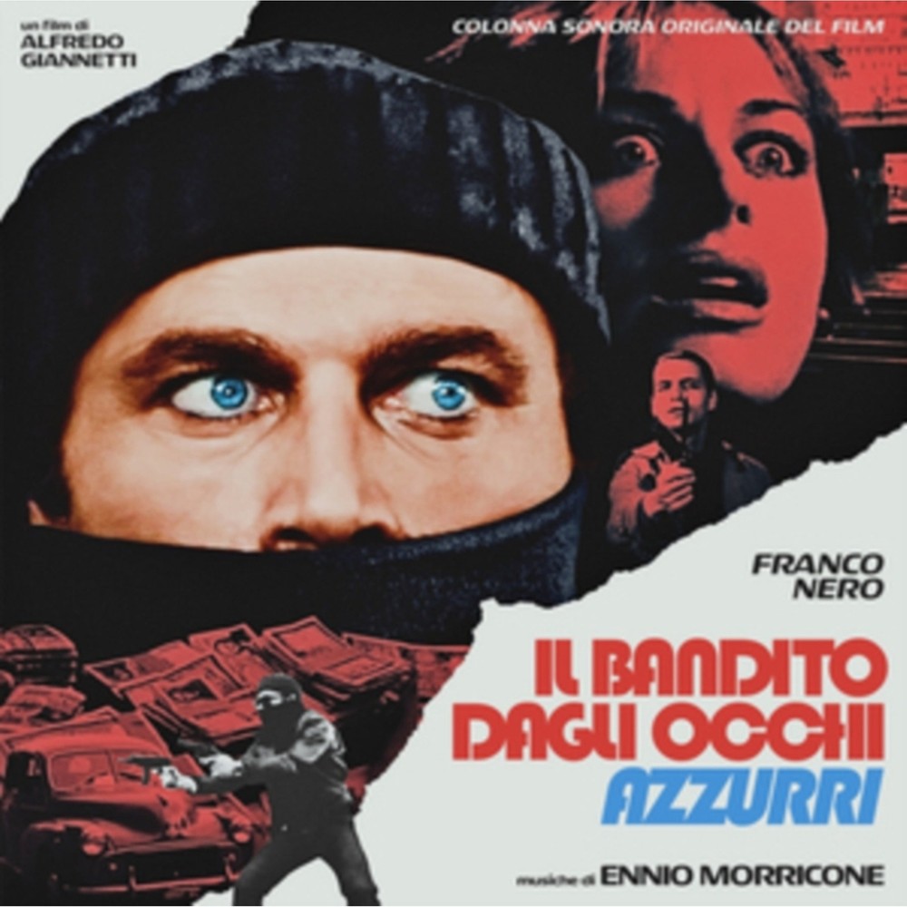Ennio Morricone Blue-Eyed Bandit Original Soundtrack Blue Vinyl LP