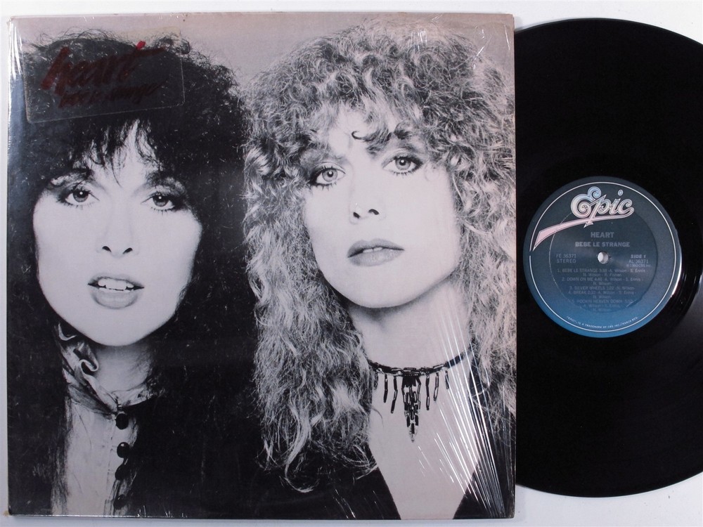 HEART Bebe Le Strange EPIC LP VG+ SHRINK f