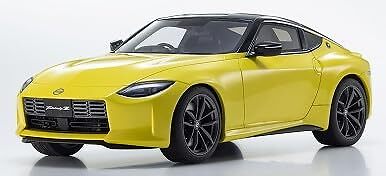 Kyosho Samurai 1/18 Nissan Fairlady Z Yellow Diecast Model