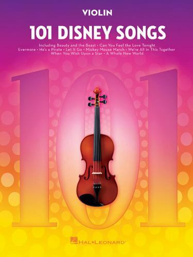 101 Disney Songs : Violin, Paperback by Hal Leonard Publishing Corporation (C...