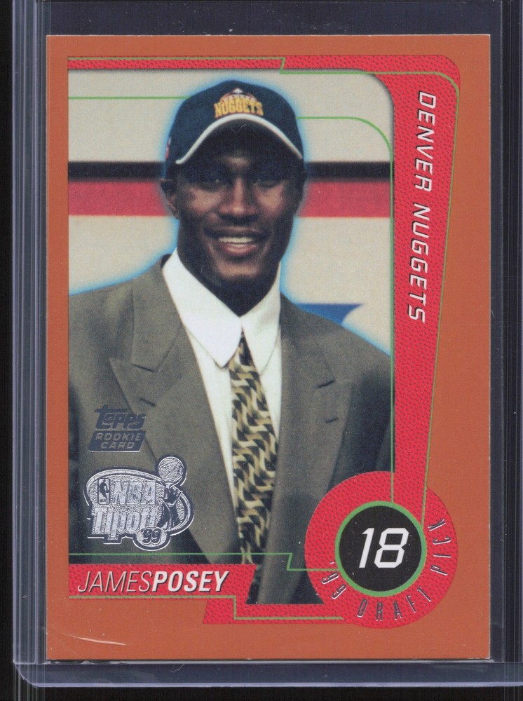 1999-00 Topps Tipoff #119 James Posey  RC