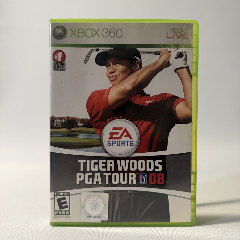 Tiger Woods PGA Tour 08 Xbox 360 EA Sports Golf Simulation Sports Video Game CIB