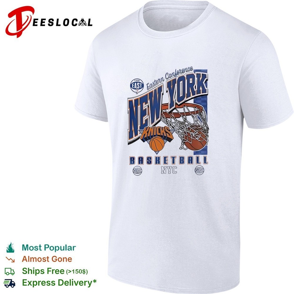 Knicks hoop ball Eastern Conference basketball NYC shirt