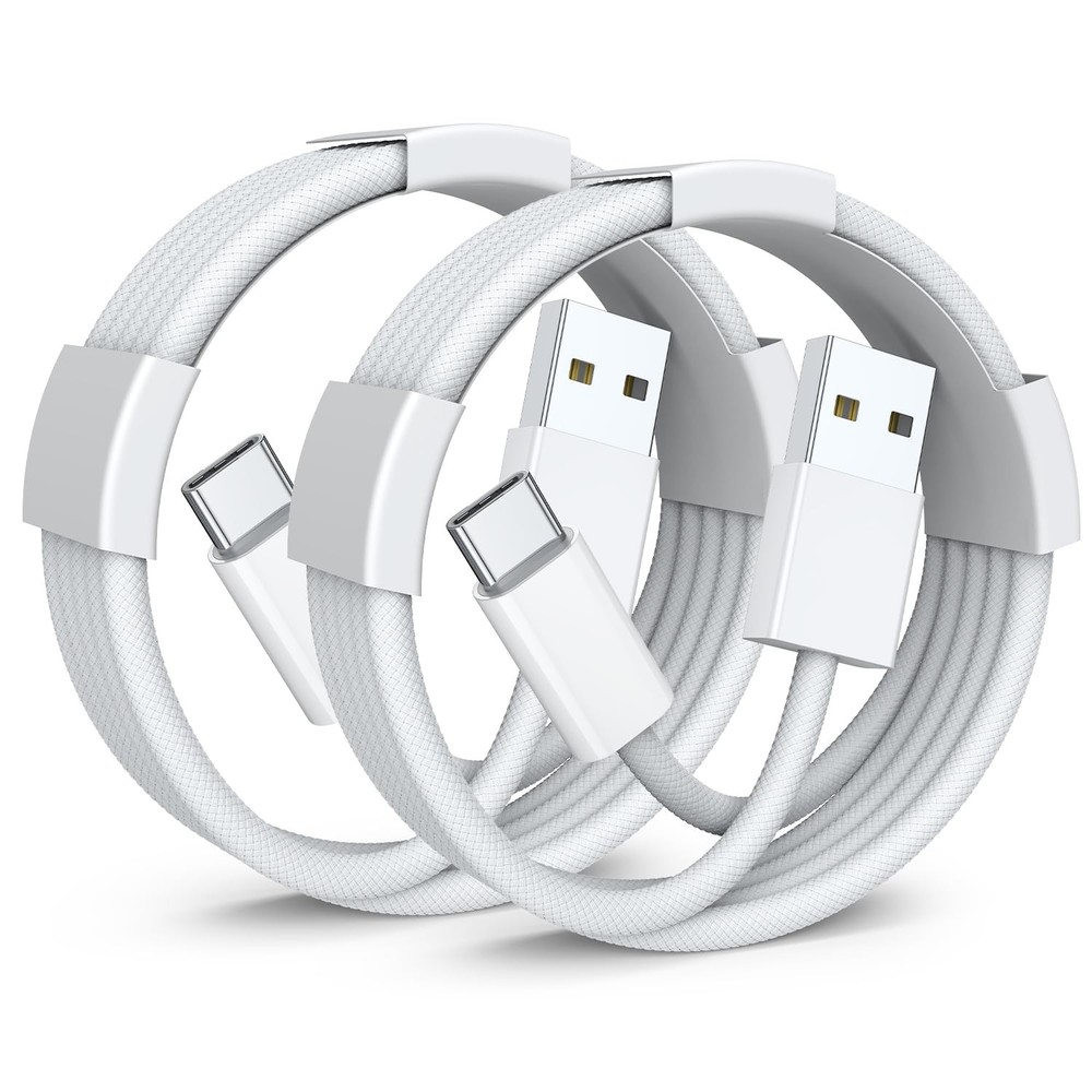 Car Carplay Cable for iPhone 15/16 Pro Max/Plus Cable, 3.3FT 2Pack USB A to C