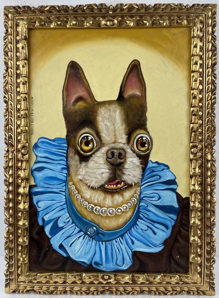 Donald Roller Wilson Oil On Canvas (Handmade) signed and Framed