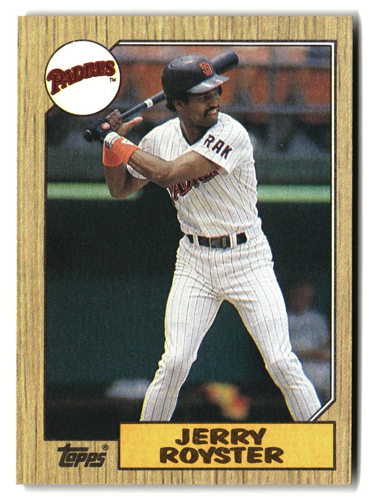 1987 Topps #403 Jerry Royster