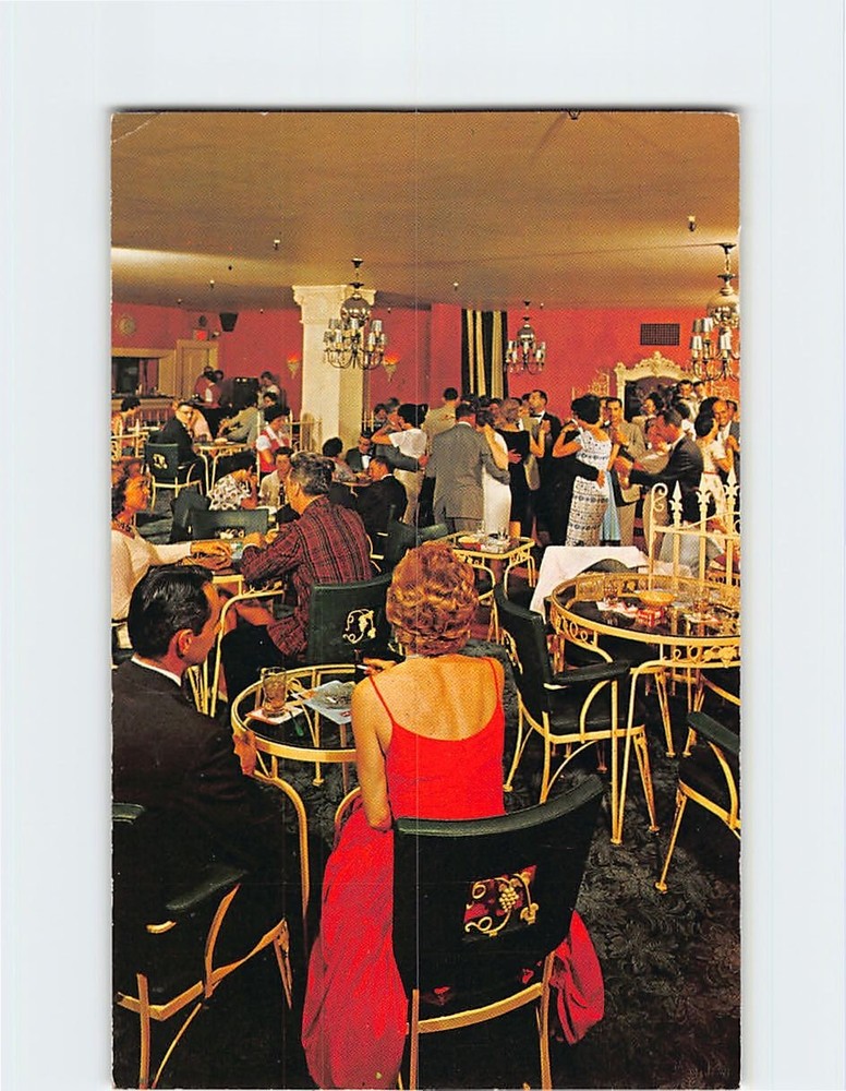 Postcard Eastland Motor Hotel Portland Maine USA