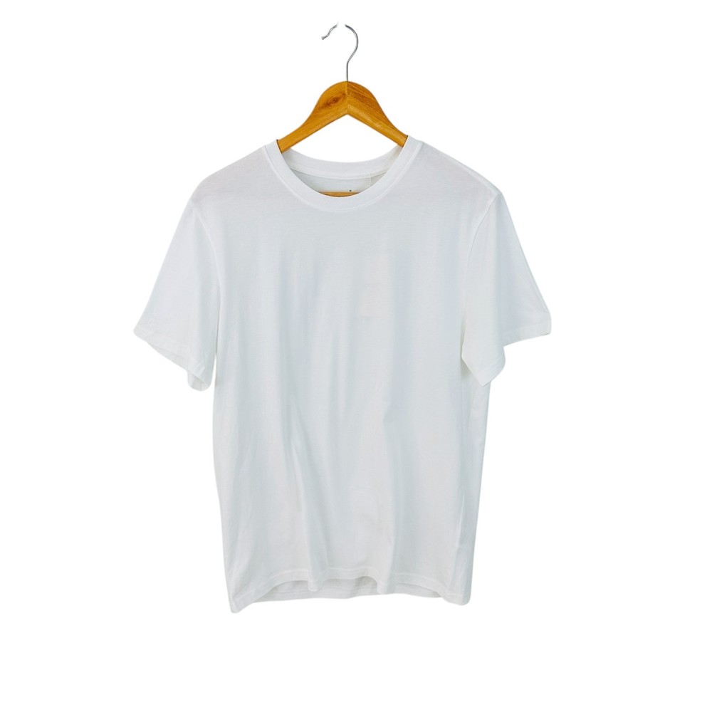 Everlane Men's Size M Essential Organic Crewneck White T-Shirt NEW
