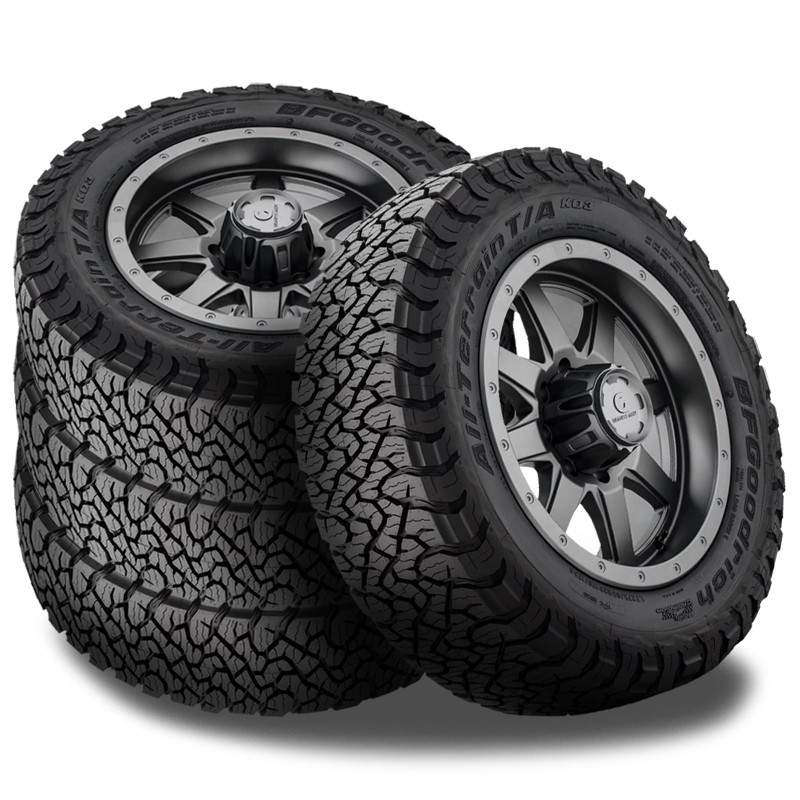 4 BFGoodrich All-Terrain T/A KO3 285/70R17 116/113S 50K Mleage Load Range C