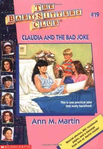 Claudia and the Bad Joke (Baby-Sitters - Paperback, by Martin Ann M. - Very Good