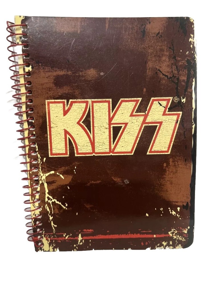 KISS COIL NOTEBOOK 2010 HORIZON Never Used Collectors Item