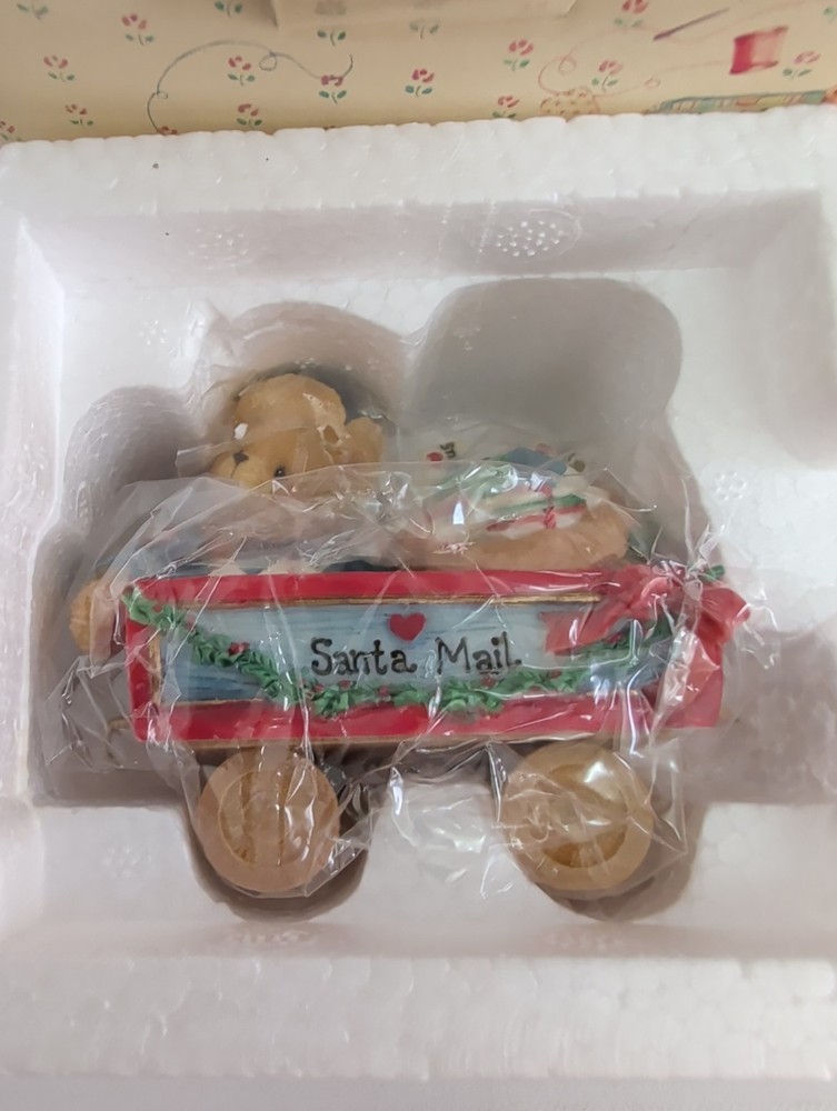 Cherished Teddies TONY Santa Express Vintage 1996 P. Hillman Enesco Corp.