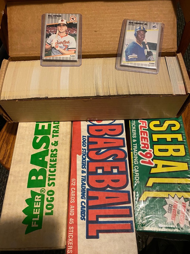 Fleer Baseball Card Set 1988, 1989, 1990 & 1991