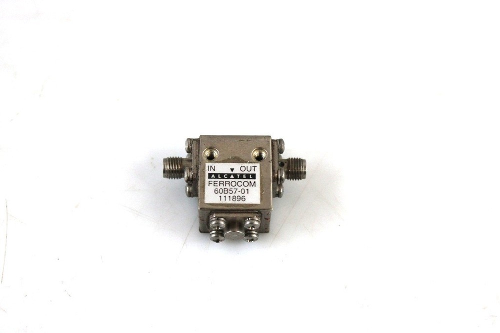 Lot of 2 ALCATEL 60B57-01 12.7-15.0GHz SMA RF Isolator
