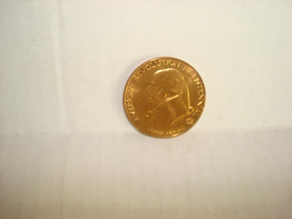 John Adams American Revolution Bicentennial Token   PT3