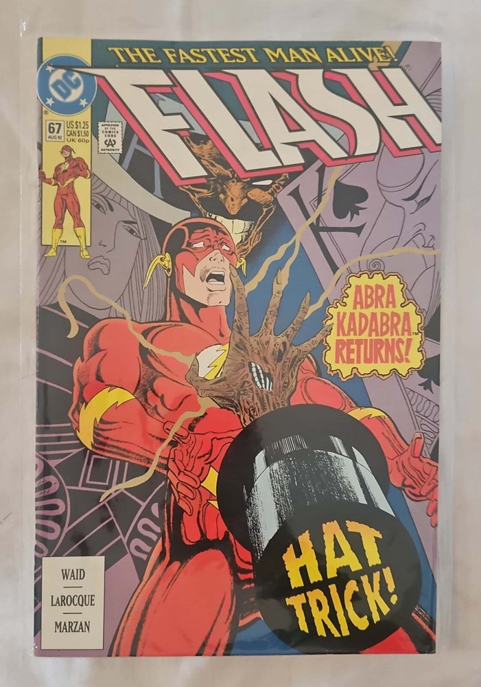#67 DC Comics Flash the Fastest Man Alive Abra Kadabra Returns Hat Trick-image