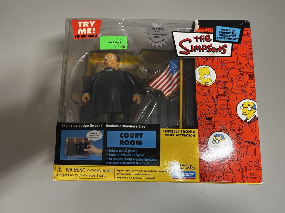 The Simpsons - Court Room Exclusive JudgeSnyder 2002