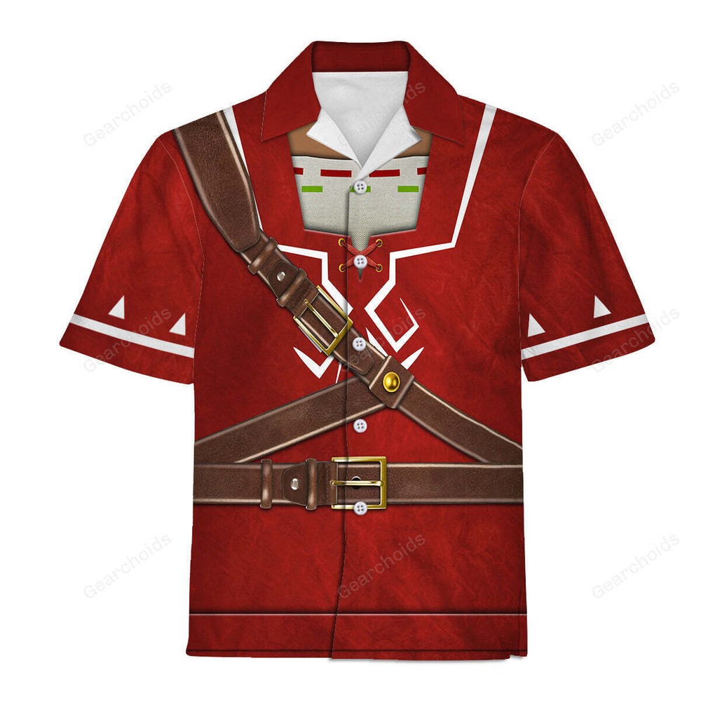 Link’s Goron Tunic Hawaiian Shirt for Men in US Size – Summer Style New