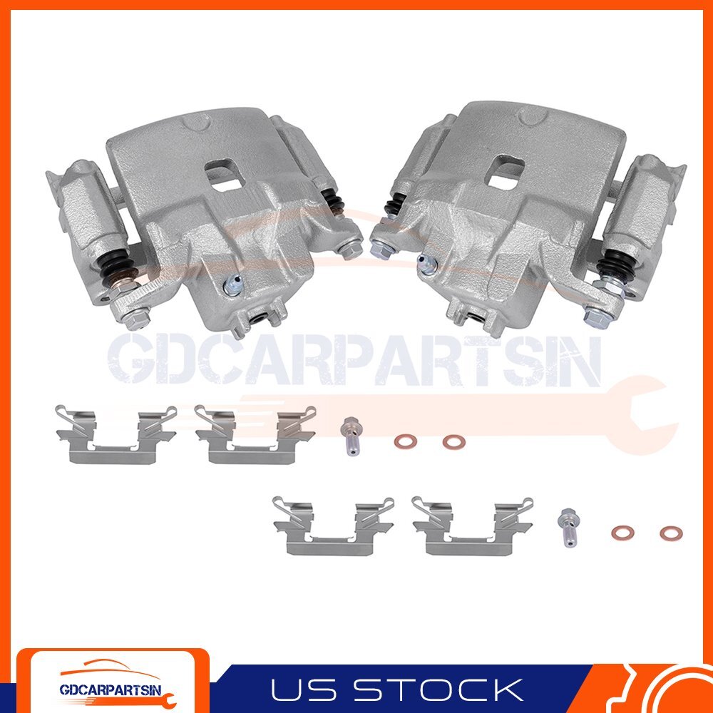 Upgraded 2X Front Brake Calipers with Bracket Kit for Nissan Altima 2013-2019